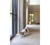 Beeztees DBL Dog Food Water Bowl, Bamboo, Beige, 14cm, 410ml