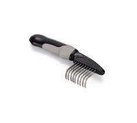 Beeztees Dematting Comb - Dog Care - Coarse - Black/Grey - 19 x 6.5 x 3 m