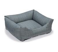 Beeztees Dog Bed Sofixa Gray, Cotton/Polyester, Washable, Non-Slip