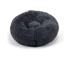 Beeztees Dog Bed Yali Plush Grey, Various Sizes, NEW