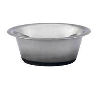 Beeztees Dog Bowl Stainless Steel Non-Slip, Dishwasher Safe, Anti-Slip
