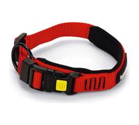Beeztees Dog Collar Parinca Premium Nylon Red With Neoprene Padding
