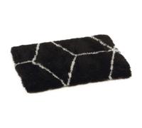 Beeztees Dog Cushion Eco Drybed Qub Black/Grey 100% Recycled Fiber