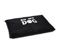 Beeztees Dog Cushion Oh My Dog Black 100X70 Cm For Dogs, Polyester Filling