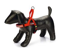 Beeztees Dog Harness Parinca Premium Comfort Nylon Red, Ideal For Walks