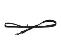 Beeztees Dog Leash Parinca Premium Nylon Black, Neoprene Hand Loop