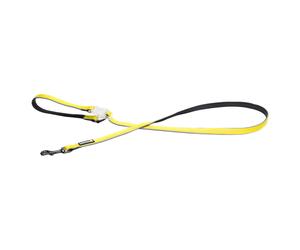 Beeztees Dog Leash Parinca Safety Gear LED Nylon Yellow Reflective Adjustable