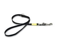 Beeztees Dog Leash Uni Adjustable Black 200 Cm Nylon For Active Dogs