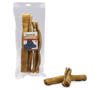 Beeztees Dog Snack Beef Head Skin Roll 2 Pack - Gluten Free & Natural