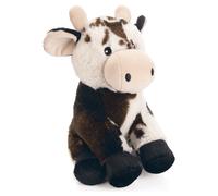 Beeztees Dog Toy Cow Mina 25X19X18Cm Plush White/Brown Farm Animals