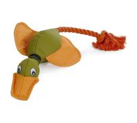 Beeztees Dog Toy Duck Including Cord, RRP 14.39 EUR, NEW