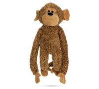 Beeztees Dog Toy Plush Monkey Vik Brown 40X20X13.5 Cm