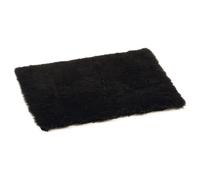 Beeztees Eco Drybed Dog Cushion Rumax Bench Black 100% Recycled