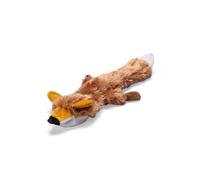 Beeztees Flatino Plush Fox, Brown, 30 cm