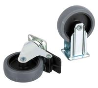 Trixie Wheels for Transport Box - 4 Wheel Set