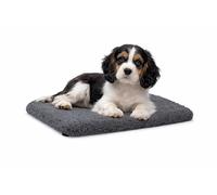 Beeztees Ito Orthopaedic Cage Cushion, Dark Grey, 49 x 36 x 4 cm