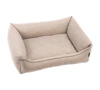 Beeztees Memory Foam Dog Bed Zia Beige Ortho For Comfortable Sleeping Dogs