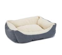 Beeztees Mogina Cat Bed Plush Blue 45 x 37 x 18 cm