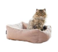 Beeztees Moza Cat Bed Plush Pink 48 x 37 x 15 cm