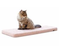 Beeztees Moza Window Sill Cushion Plush Pink 65 x 27 x 3 cm