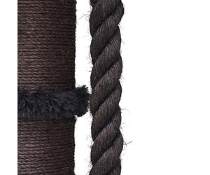 Beeztees Play Rope Black For Cat Tree Ramiro Gray - Durable Cat Toy