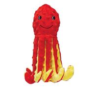 Beeztees Plush Octopus Red - 25 cm - Without Squeaker - Plush Toy - Cuddly Toy