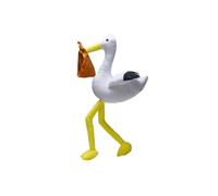 Beeztees Puppy Heartbeat Cuddly Toy Stork, Dog Toy, Plush