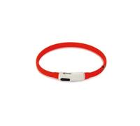Beeztees Safety Gear Dogini USB Dog Collar Red 35 x 10 cm