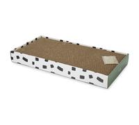 Beeztees Scratching Board Jixy 47X24X4.5 Cm Cat Claw Grinding Cardboard Catnip