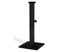 Beeztees Scratching Post Serpa XL 90 Cm Black For Cats With Play Ball 40X40 Cm