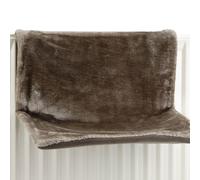 Beeztees Sleepy Hammock Gray 46X31Cm Plush For Cats Sleeping Place