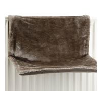 Beeztees Sleepy Hammock Gray 46X31Cm Plush For Cats Sleeping Place