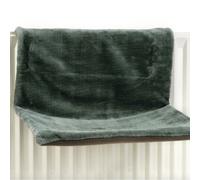 Beeztees Sleepy Hammock Green 46X31X24 Cm For Cats Plush Cozy