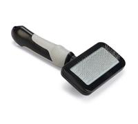 Beeztees Slicker Brush - Dog Care - Medium - Black/Grey - 19 x 12 x 4 cm