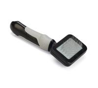 Beeztees Slicker Brush - Dog Care - Small - Black/Grey - 17.5 x 7 x 3 cm