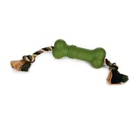 Beeztees Sumo Fit Bone Green Dog Toy 48X6X6 Cm Fetch Rubber