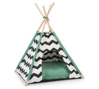 Beeztees Tipi Tent Kioni Black-White For Cats, 50X50X80 Cm, Cat Tent