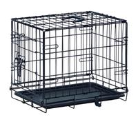 Beeztees Wire Cage Black L Dimensions 91 x 61 x 66 cm Metal and Plastic