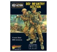 Warlord Games British Army BEF Infantry Section - 28mm Scale Metal Miniatures for Bolt Action Highly Detailed World War 2 Miniatures for Table-top Wargaming