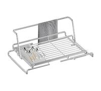 Befeixue Drainer for dishes over the sink, extendable dish drainer | draining rack for storage, for glasses, forks, plates, bowls, spoons utensils