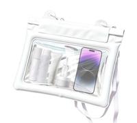 Befeixue Waterproof Smartphone Case, Floating Touchscreen Underwater Bag Underwater Phone Case for Pool Swimming Snorkeling Diving Boat Cruise Vacation Travel Leisure, White, Siehe Beschreibung, See