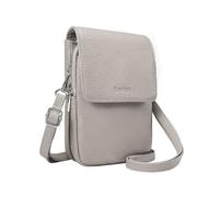 befen Genuine Leather Crossbody Bags for Women Phone Bag with RFID Blocking | Real Leather Handbags for Women Small Cross Body Bag for Women Multi-Functional Mobile Phone Bag with Adjustable Strap