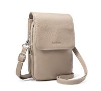 befen Genuine Leather Crossbody Bags for Women Phone Bag with RFID Blocking | Real Leather Handbags for Women Small Cross Body Bag for Women Multi-Functional Mobile Phone Bag with Adjustable Strap