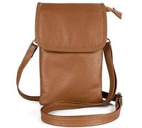 befen Genuine Leather Phone Bag, Real Leather Phone Purse Wallet, Small Cell Phone Cross Body Bag for Women with Long Strap and Key Ring - Fit 8 Plus or Phone Less 6.5 Inch