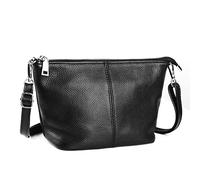 befen Genuine Leather Wristlet Clutch Wallet Purses Small Crossbody Bags for Women with RFID Blocking Card Slots, Medium Black