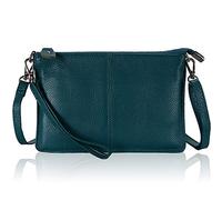 befen Small Crossbody Bags for Women, Genuine Leather Cross Body Bag Cell Phone Purse and Handbags Ladies Wristlet Clutch Wallet Envelope Shoulder Bag with Adjustable Strap