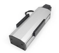 Befenybay 100mm Length Travel Fully Enclosed Double Linear Stage Actuator with Square Linear Rails Ballscrew SFU1605 with NEMA23 Stepper Motor for CNC Router Parts X Y Z Axis