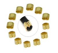 Befenybay 12pcs Pre-Pressed Copper Buckle for 2GT Open Timing Rubber Belt Width 6mm for Ender3 Ender5 CR10 3D Printer