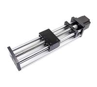 Befenybay 150mm Effective Travel Length Double Optical Axis Guide Ballscrew SFU1605 with NEMA23 Stepper Motor for DIY CNC Router Parts X Y Z Linear Stage Actuator and 3D Printer
