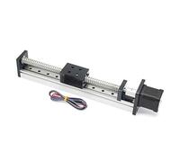 Befenybay 200mm Length Travel Linear Stage Actuator with Square Linear Rails Ballscrew SFU1605 with NEMA17 Stepper Motor for DIY CNC Router Parts X Y Z Axis